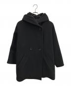 AP STUDIOエーピーストゥディオ）の古着「ライトモッサオーバーフーディーコート」｜ブラック
