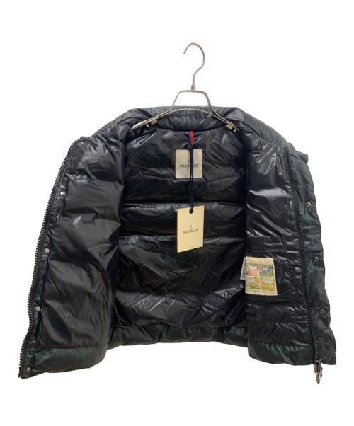 MONCLER（モンクレール）MONCLER (モンクレール) CORBIER ネイビー×グリーン サイズ:1の古着・服飾アイテム