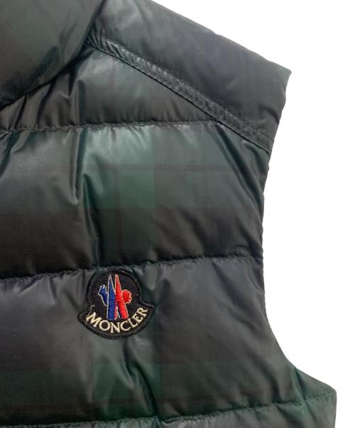 MONCLER（モンクレール）MONCLER (モンクレール) CORBIER ネイビー×グリーン サイズ:1の古着・服飾アイテム