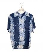 BEAMSビームス）の古着「アロハシャツ Takuta Style」｜ブルー