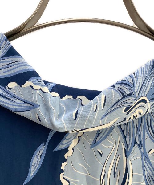 BEAMS（ビームス）BEAMS (ビームス) アロハシャツ Takuta Style ブルー サイズ:Lの古着・服飾アイテム