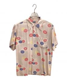 BEAMS（ビームス）の古着「アロハシャツ Takuta Style」｜ライトピンク