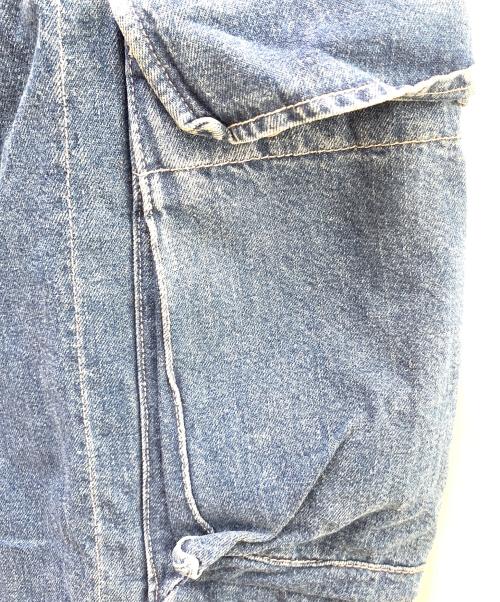 RRL（ダブルアールエル）RRL (ダブルアールエル) デニムカーゴパンツ ブルー サイズ:W32×L34の古着・服飾アイテム