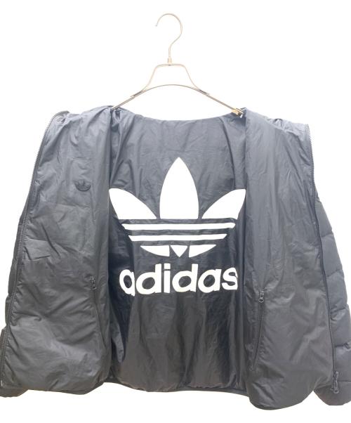 adidas Originals（アディダスオリジナル）adidas Originals (アディダスオリジナル) ダウンジャケット ブラック サイズ:XLの古着・服飾アイテム