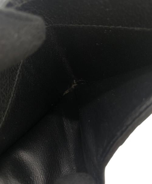 Yves Saint Laurent（イヴサンローラン）Yves Saint Laurent (イヴサンローラン) コンパクトウォレット ブラックの古着・服飾アイテム