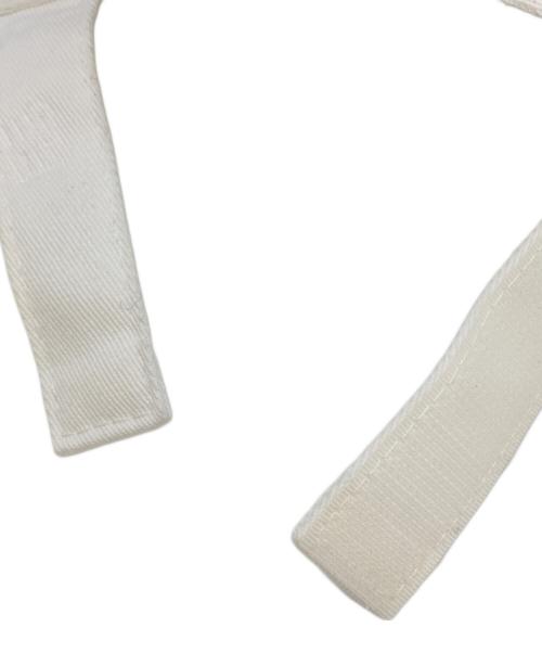 MONCLER（モンクレール）MONCLER (モンクレール) ロゴプリント ベースボールキャップ ホワイトの古着・服飾アイテム