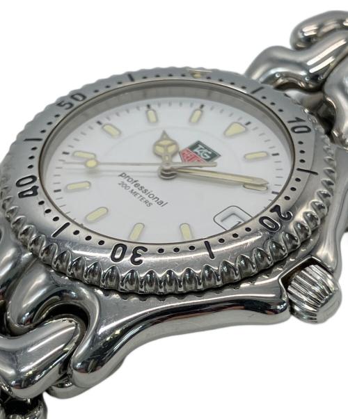 TAG Heuer（タグ・ホイヤー）TAG HEUER (タグホイヤー) クロノグラフ ホワイトの古着・服飾アイテム