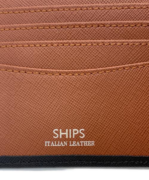 SHIPS（シップス）SHIPS (シップス) 2つ折り財布 ネイビーの古着・服飾アイテム