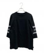 stussyステューシー）の古着「半袖カットソー」｜ブラック