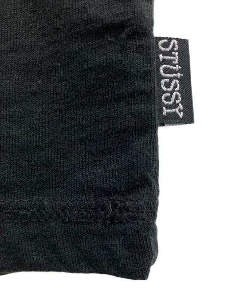 stussy（ステューシー）stussy (ステューシー) 半袖カットソー ブラック サイズ:Ｓの古着・服飾アイテム