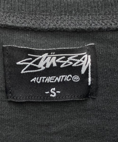 stussy（ステューシー）stussy (ステューシー) 半袖カットソー ブラック サイズ:Ｓの古着・服飾アイテム