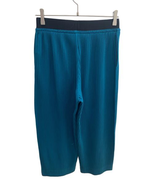 HOMME PLISSE ISSEY MIYAKE（オム プリッセ イッセイ ミヤケ）HOMME PLISSE ISSEY MIYAKE (オム プリッセ イッセイ ミヤケ) プリーツパンツ ブルー サイズ:Ｓの古着・服飾アイテム