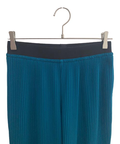 HOMME PLISSE ISSEY MIYAKE（オム プリッセ イッセイ ミヤケ）HOMME PLISSE ISSEY MIYAKE (オム プリッセ イッセイ ミヤケ) プリーツパンツ ブルー サイズ:Ｓの古着・服飾アイテム