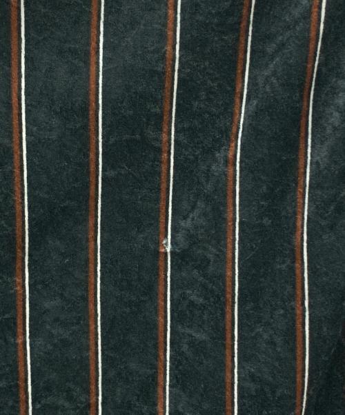 GYDA（ジェイダ）GYDA (ジェイダ) ベルト付ロングコート ダークグリーン×ブラウン サイズ:FREEの古着・服飾アイテム