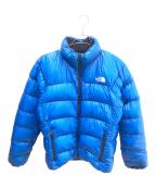 THE NORTH FACEザ ノース フェイス）の古着「ダウンジャケット/アルパインヌプシジャケット」｜ブルー