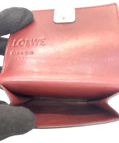 LOEWE（ロエベ）LOEWE (ロエベ) コインケース レッドの古着・服飾アイテム