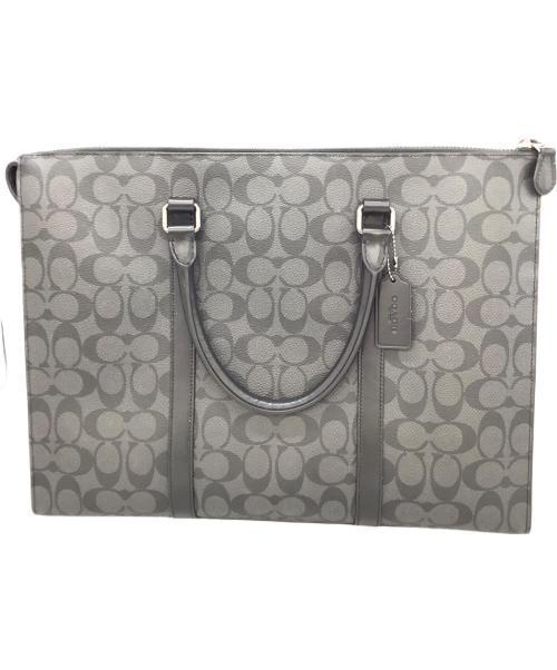 COACH（コーチ）COACH (コーチ) ビジネスバッグ ブラックの古着・服飾アイテム