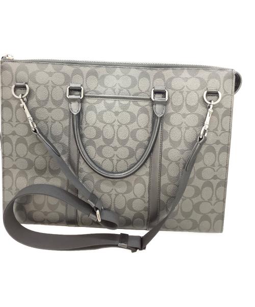 COACH（コーチ）COACH (コーチ) ビジネスバッグ ブラックの古着・服飾アイテム