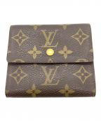 LOUIS VUITTONルイ ヴィトン）の古着「ポルトモネ・ビエ カルトクレディ」｜ブラウン