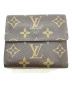 LOUIS VUITTON (ルイ ヴィトン) ポルトモネ・ビエ カルトクレディ ブラウン：17000円