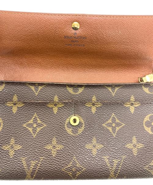 LOUIS VUITTON（ルイ ヴィトン）LOUIS VUITTON (ルイ ヴィトン) ポシェット・ポルトモネ クレディ ブラウンの古着・服飾アイテム