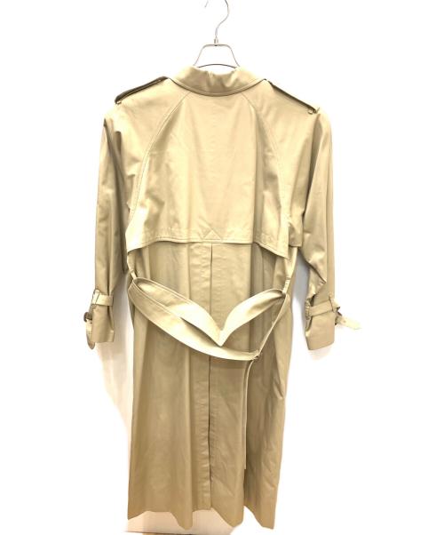 BURBERRY（バーバリー）BURBERRY (バーバリー) ロング比翼コート ベージュ サイズ:サイズ不明の古着・服飾アイテム