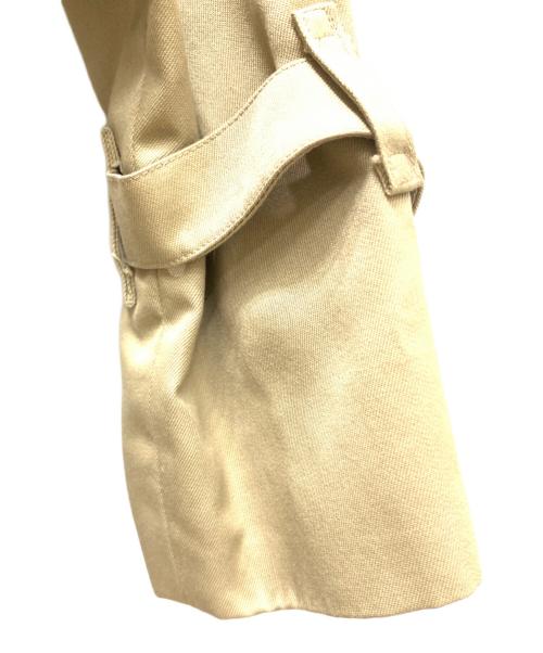 BURBERRY（バーバリー）BURBERRY (バーバリー) ロング比翼コート ベージュ サイズ:サイズ不明の古着・服飾アイテム