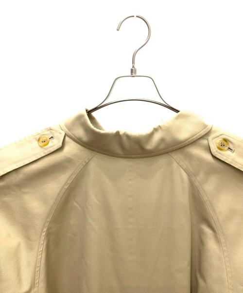 BURBERRY（バーバリー）BURBERRY (バーバリー) ロング比翼コート ベージュ サイズ:サイズ不明の古着・服飾アイテム