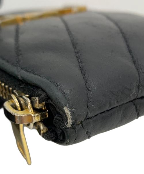 Yves Saint Laurent（イヴサンローラン）Yves Saint Laurent (イヴサンローラン) コインケース ブラックの古着・服飾アイテム