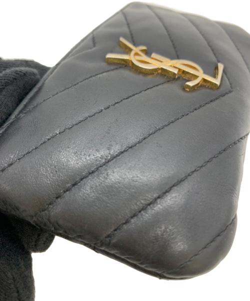 Yves Saint Laurent（イヴサンローラン）Yves Saint Laurent (イヴサンローラン) コインケース ブラックの古着・服飾アイテム