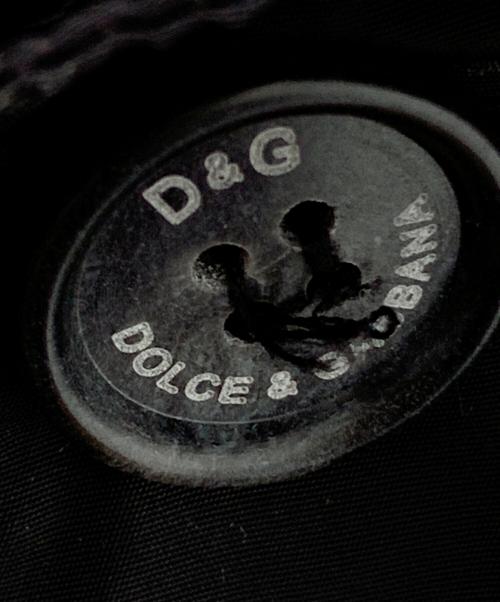 DOLCE & GABBANA（ドルチェ＆ガッバーナ）DOLCE & GABBANA (ドルチェ＆ガッバーナ) カーゴジャケット ブラック サイズ:105の古着・服飾アイテム