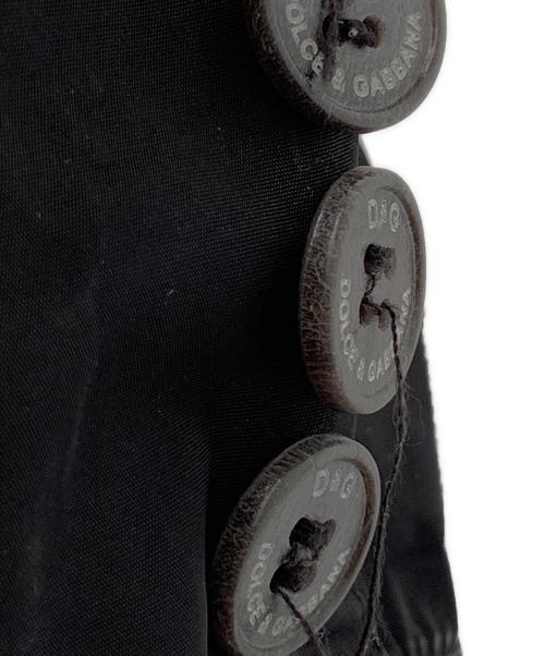 DOLCE & GABBANA（ドルチェ＆ガッバーナ）DOLCE & GABBANA (ドルチェ＆ガッバーナ) カーゴジャケット ブラック サイズ:105の古着・服飾アイテム