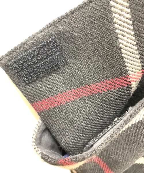 BURBERRY LONDON（バーバリーロンドン）BURBERRY LONDON (バーバリーロンドン) ノバチェックスカート ブラック×グレー サイズ:38の古着・服飾アイテム