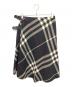 BURBERRY LONDON (バーバリーロンドン) ノバチェックスカート ブラック×グレー サイズ:38：5000円