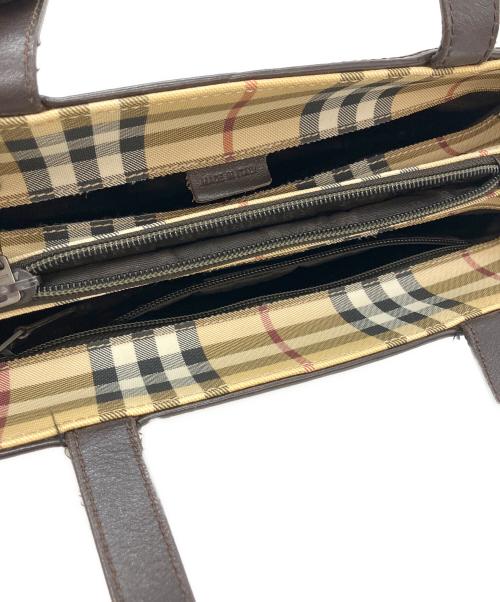 BURBERRY LONDON（バーバリーロンドン）BURBERRY LONDON (バーバリーロンドン) ハンドバッグ ベージュの古着・服飾アイテム