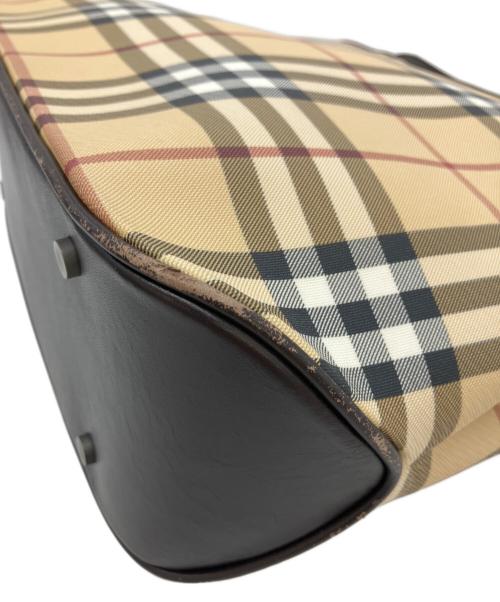 BURBERRY LONDON（バーバリーロンドン）BURBERRY LONDON (バーバリーロンドン) ハンドバッグ ベージュの古着・服飾アイテム