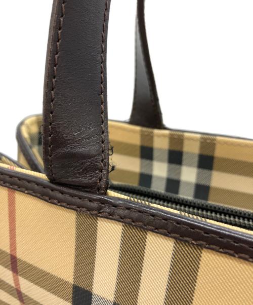 BURBERRY LONDON（バーバリーロンドン）BURBERRY LONDON (バーバリーロンドン) ハンドバッグ ベージュの古着・服飾アイテム