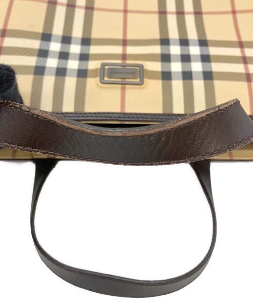 BURBERRY LONDON（バーバリーロンドン）BURBERRY LONDON (バーバリーロンドン) ハンドバッグ ベージュの古着・服飾アイテム