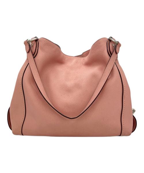 COACH（コーチ）COACH (コーチ) ハンドバッグ ピンクの古着・服飾アイテム