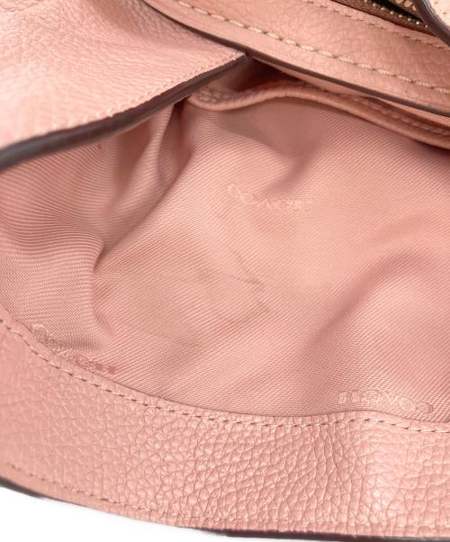 COACH（コーチ）COACH (コーチ) ハンドバッグ ピンクの古着・服飾アイテム