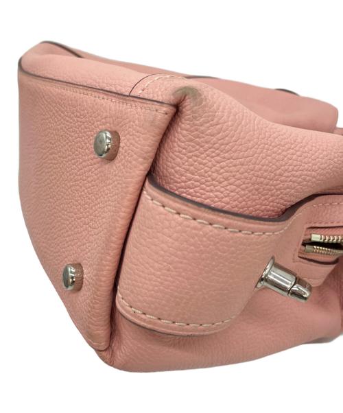 COACH（コーチ）COACH (コーチ) ハンドバッグ ピンクの古着・服飾アイテム