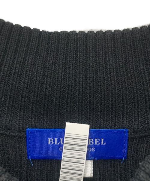 BLUE LABEL CRESTBRIDGE（ブルーレーベルクレストブリッジ）BLUE LABEL CRESTBRIDGE (ブルーレーベルクレストブリッジ) 長袖ワンピース ブラック サイズ:36の古着・服飾アイテム