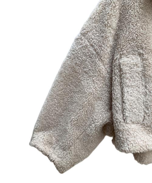 Snidel（スナイデル）Snidel (スナイデル) ボアショートコート アイボリー サイズ:FREEの古着・服飾アイテム