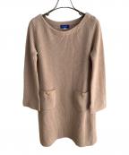 BLUE LABEL CRESTBRIDGEブルーレーベルクレストブリッジ）の古着「長袖ワンピース」｜ライトピンク