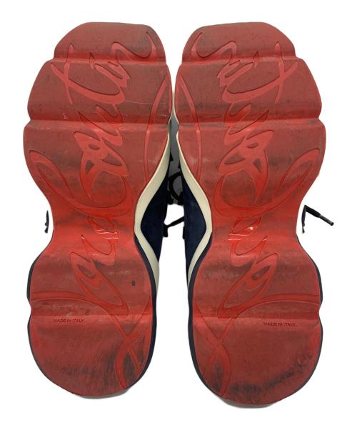 Christian Louboutin（クリスチャン・ルブタン）Christian Louboutin (クリスチャン・ルブタン) スニーカー トリコロールカラー サイズ:7 1/2の古着・服飾アイテム