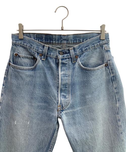 LEVI'S（リーバイス）LEVI'S (リーバイス) カットオフデニムパンツ ブルー サイズ:不明の古着・服飾アイテム