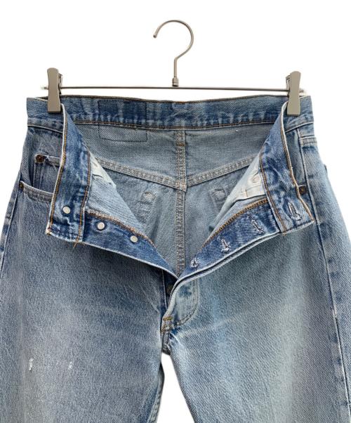 LEVI'S（リーバイス）LEVI'S (リーバイス) カットオフデニムパンツ ブルー サイズ:不明の古着・服飾アイテム