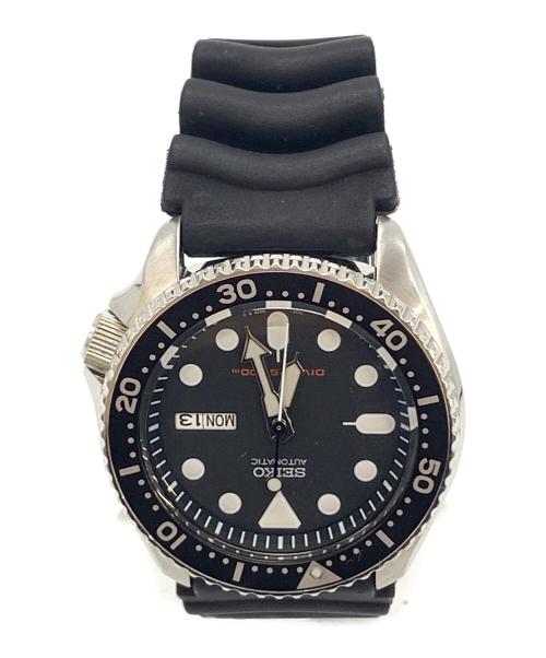 SEIKO（セイコー）SEIKO (セイコー) ダイバーズウォッチ ブラックの古着・服飾アイテム