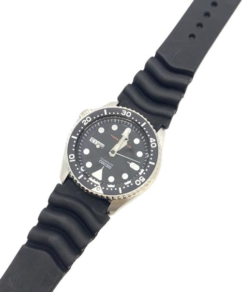 SEIKO（セイコー）SEIKO (セイコー) ダイバーズウォッチ ブラックの古着・服飾アイテム