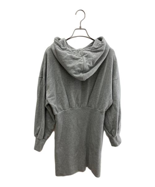 chico（チコ）chico (チコ) フーデットワンピース グレー サイズ:FREEの古着・服飾アイテム